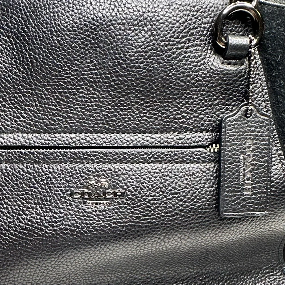 Coach Black Chain Prairie Satchel - Picture 9 of 12